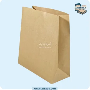 پاکت حمل ساندویچ خام آمرتات پک، با ظاهر ساده و کاربردی، برای انواع ساندویچ